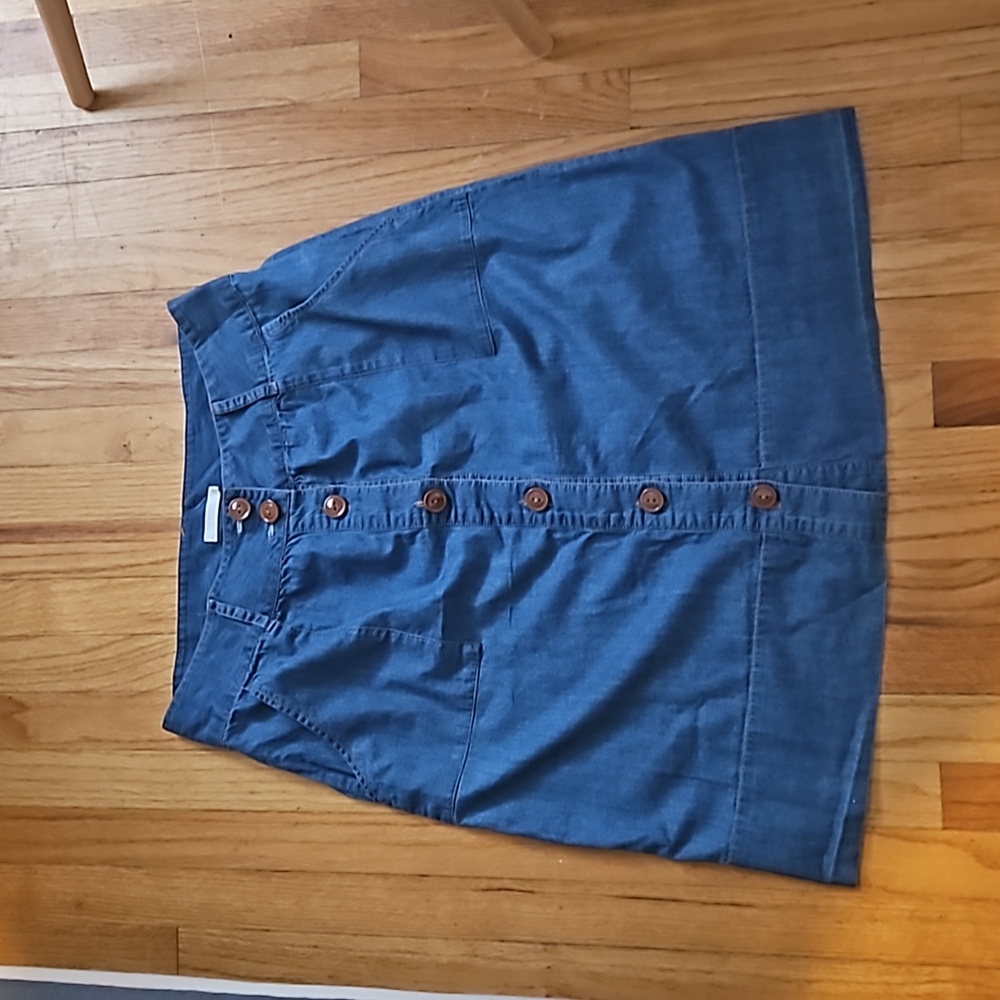 Tulle Denim Looking Skirt